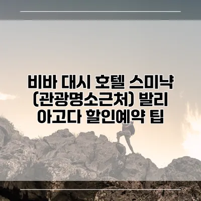 비바 대시 호텔 스미냑 (관광명소근처) 발리 아고다 할인예약 팁